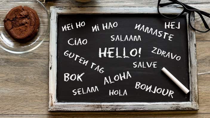 Hello in Different Languages