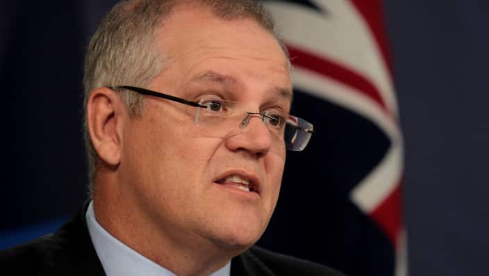 Federal treasurer Scott Morrison