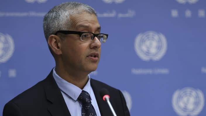 UN Deputy spokesperson Farhan Haq