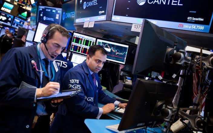 Trading On The Floor Of The NYSE