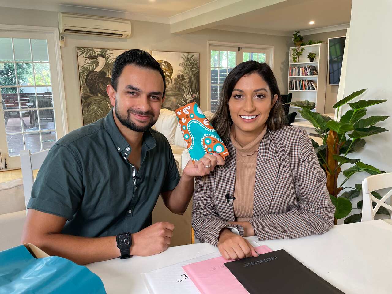 Vikram Davé and Anaita Sarkar