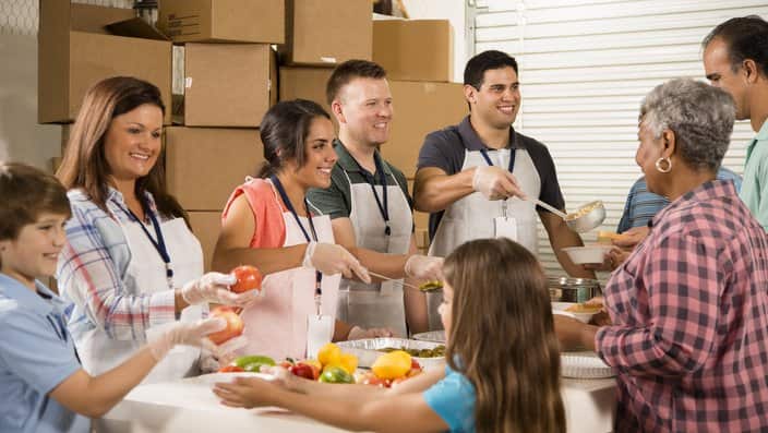 volunteers