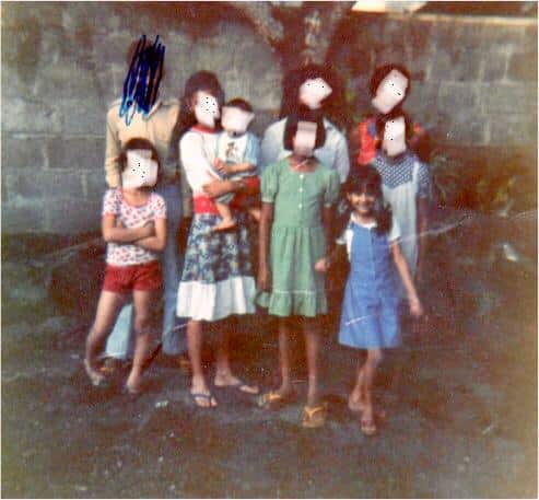 Véronique and her siblings