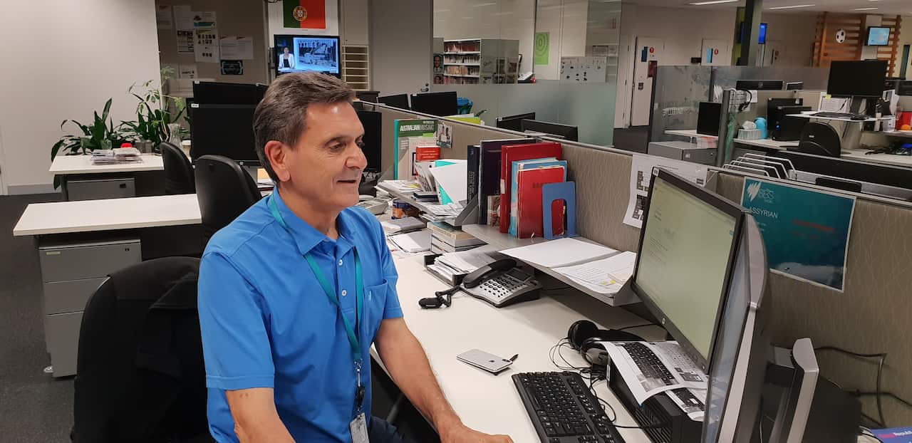 Wilson Younan ran the SBS Assyrian program from Sydney.