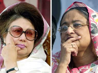 Sk. Hasina. and Khaleda Zia