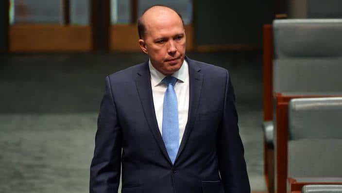 Immigration Minister Peter Dutton