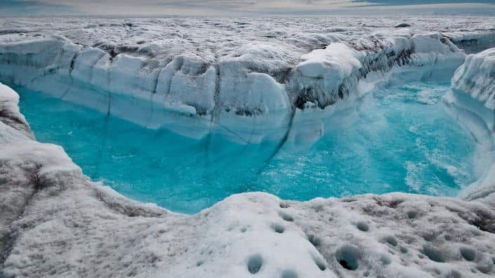 : Melting at the Greenland Ice Sheet in 2011