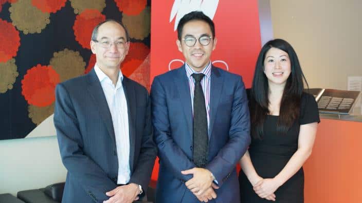 Reynah Tang (L), Daniel Dominic Nguyen, Kerry Truong