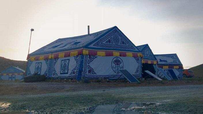 Tents in Tibet