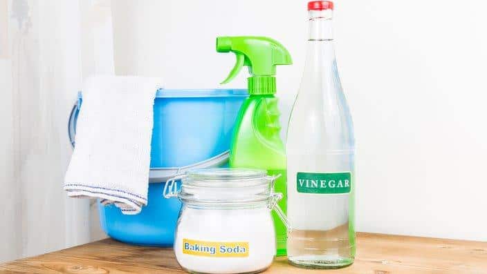 Baking soda and vinegar are the best combination to make environmental friendly cleaning agents.