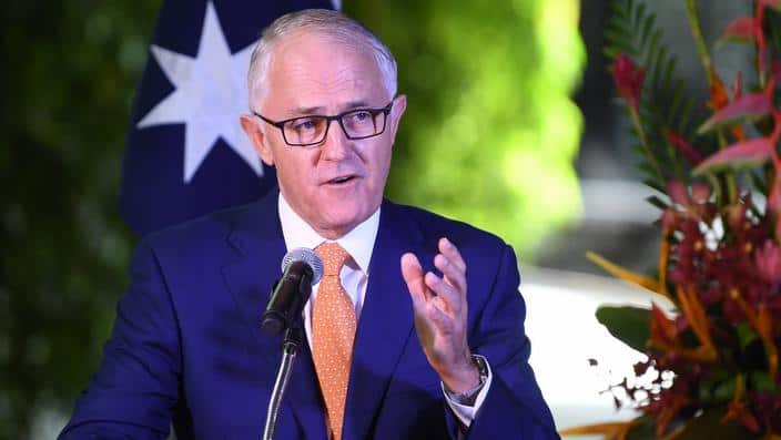 Australian Prime Minister Malcolm Turnbull