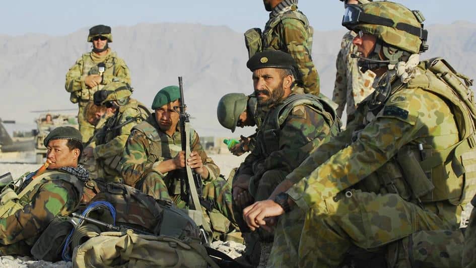 Australian troops in Afghanistan