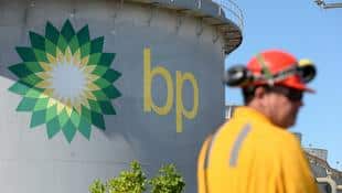 A worker at the BP oil refinery in Brisbane