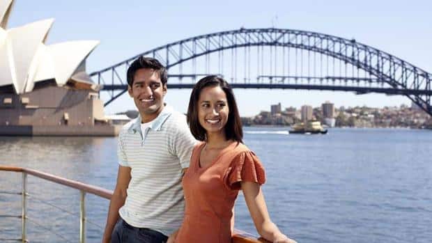Indian tourists flocked to Australia