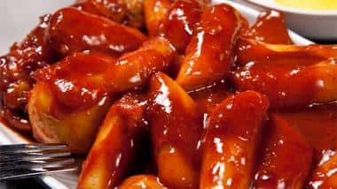 Popular South Korean street food, Tteokbokki