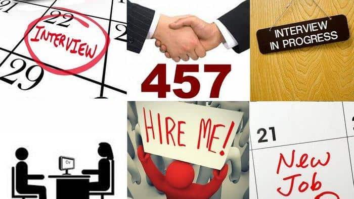 457 Job interview - Public Domain