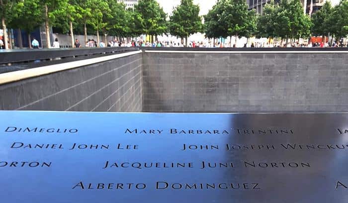 Alberto (Pocho)'s name in "Ground zero" memorial ,sbs