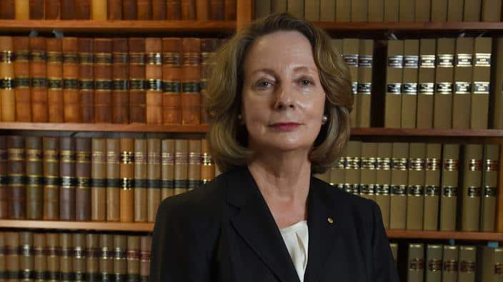 Newly announced High Court Chief Justice Susan Kiefel