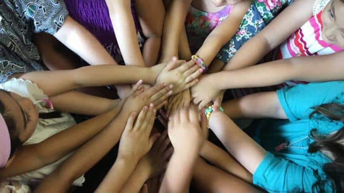 Students at Campbelltown Public School celebrate Harmony Day