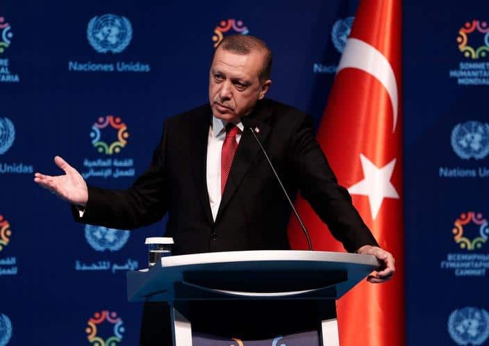 Turkish President Mr Recep Tayyip Erdogan
