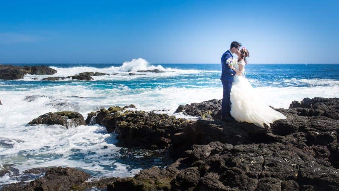 Du học sinh chụp hình cưới ở Cape Schanck, Victoria