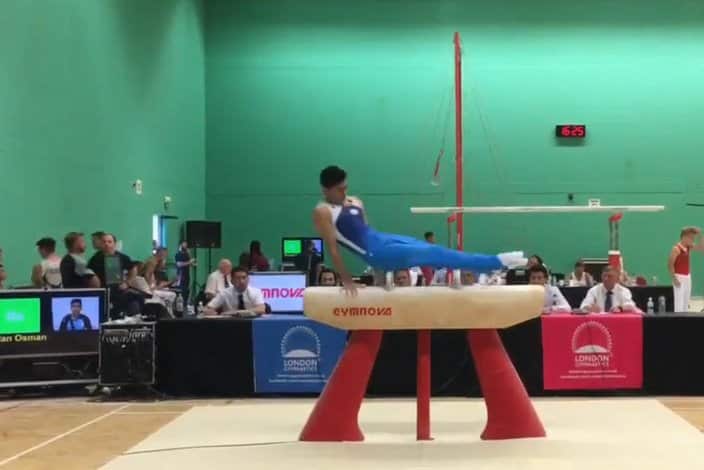 Alan Osman, pommel gynastics