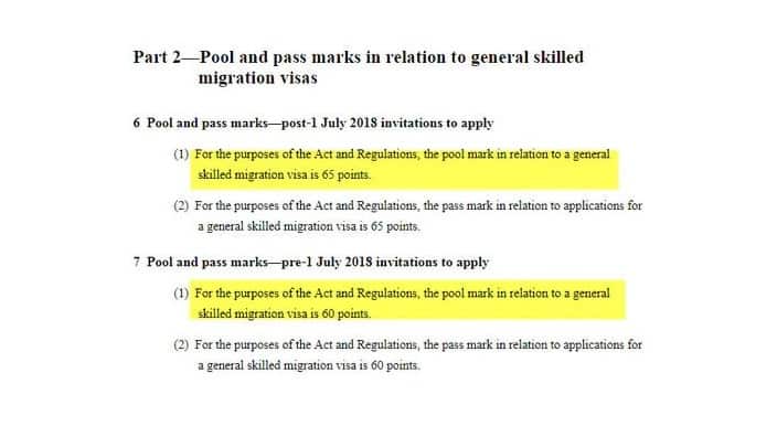 Point system changes