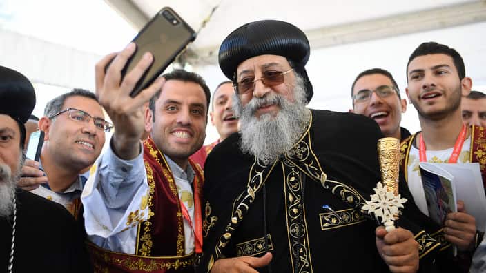Pope Tawadros II, the Patriarch of the Coptic Orthodox Church