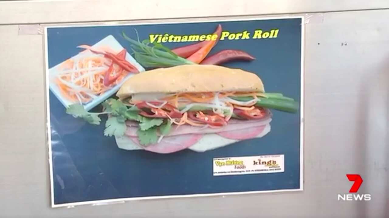 Pork roll picture in the store