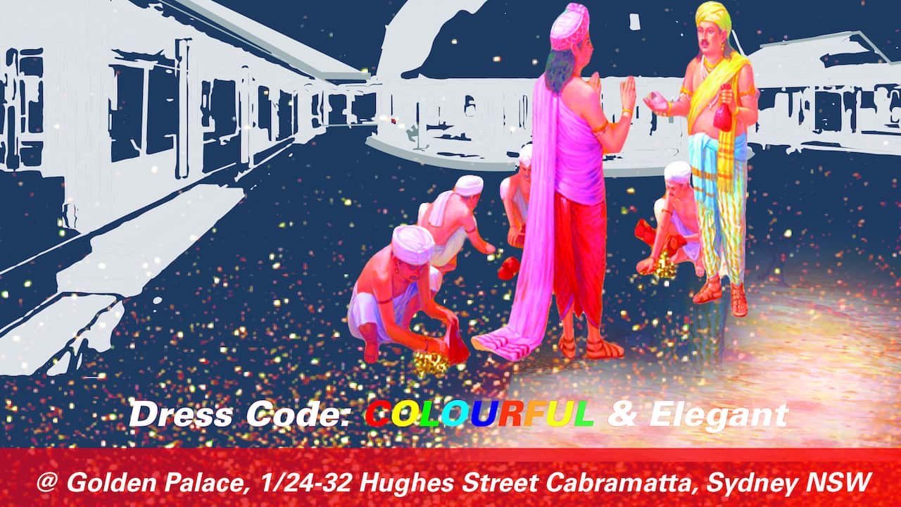 A Golden Evening: A Tale by Anathapindika – 9 June 2017