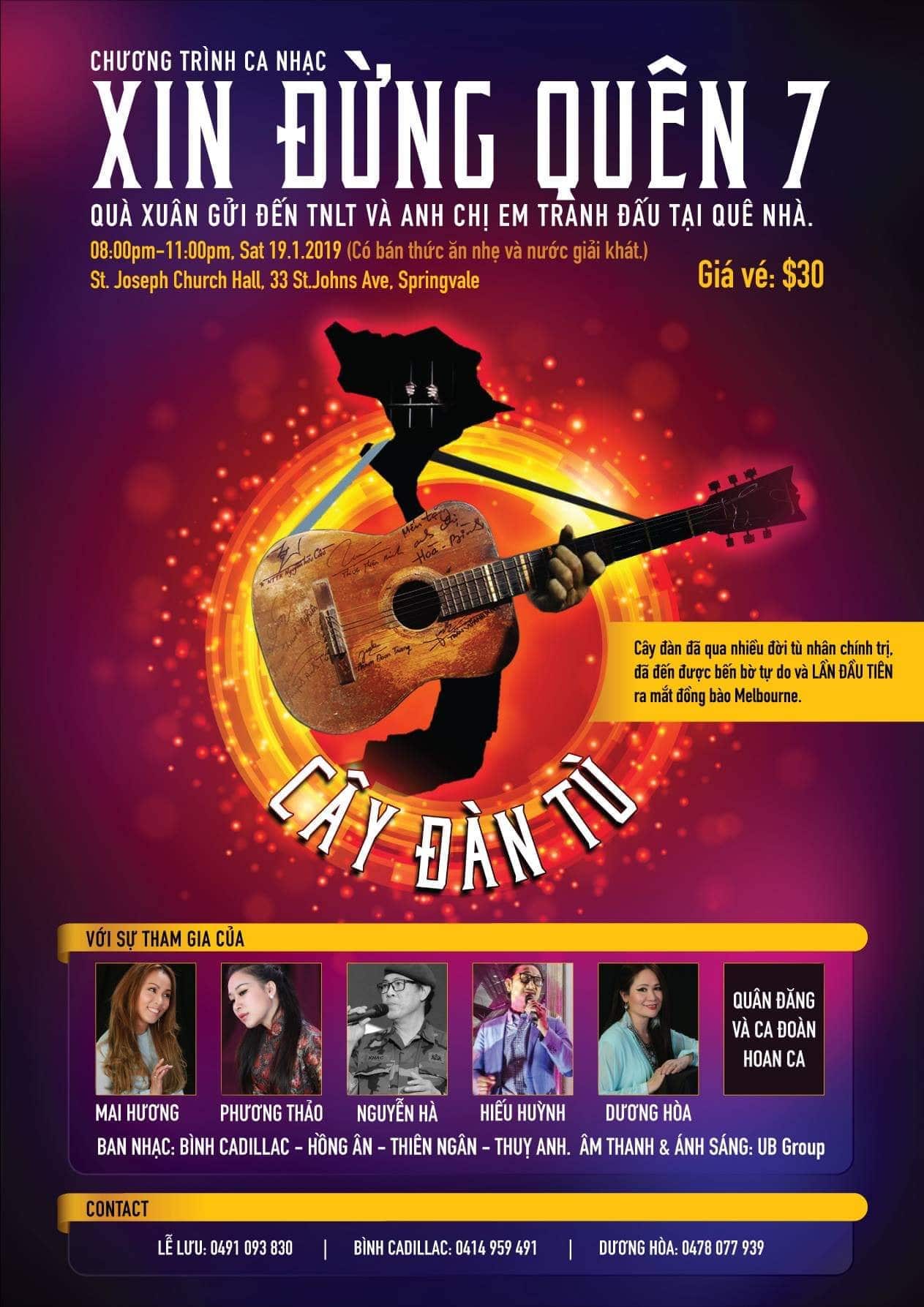 Poster Xin Đừng Quên 7- Cây Đàn Tù