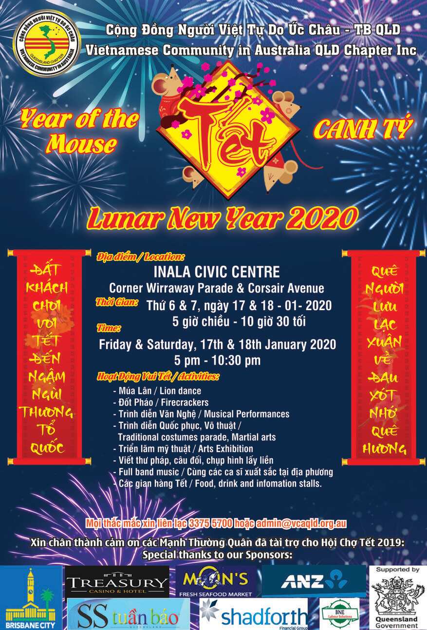 Lunar New Year 2020 in QLD