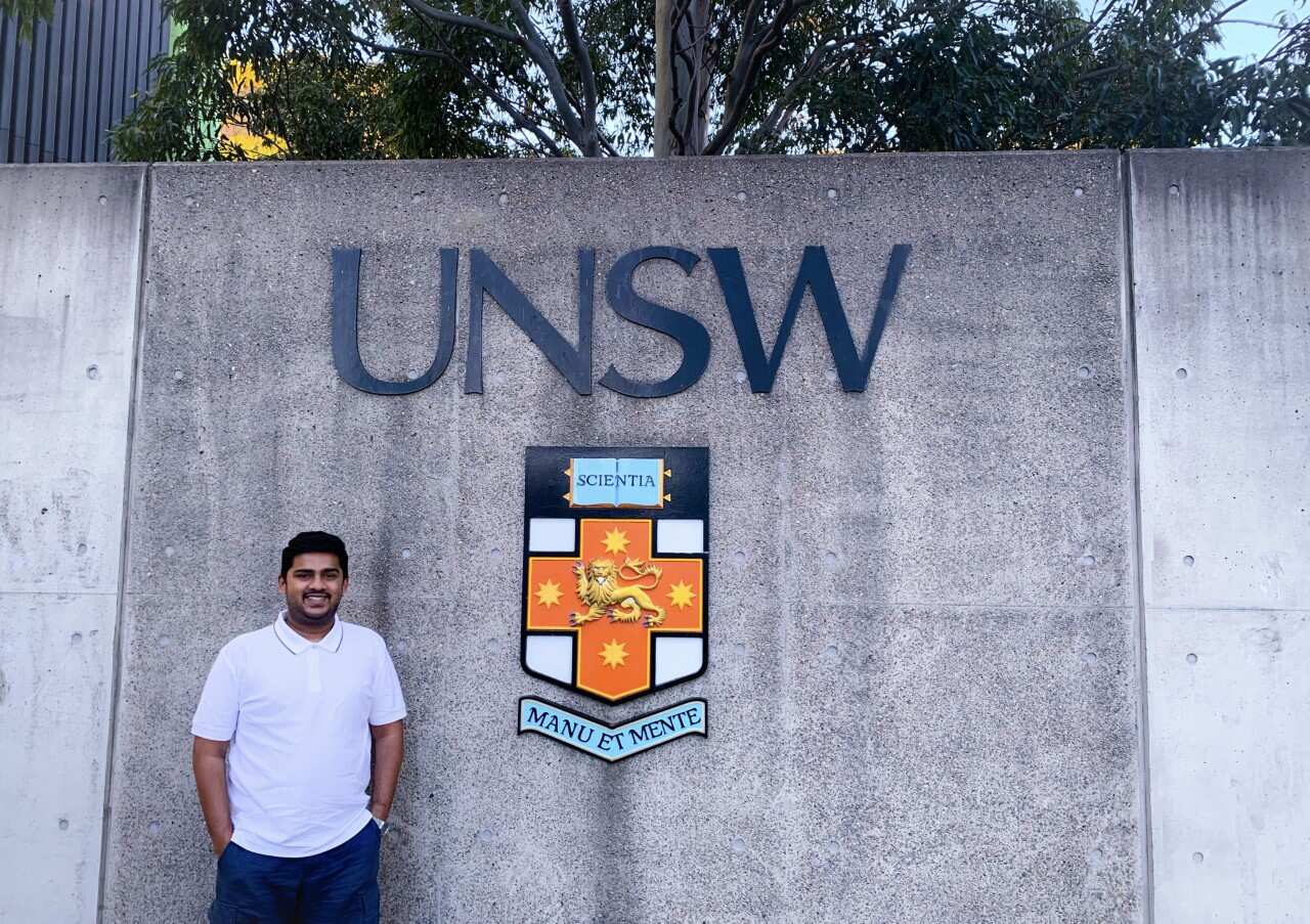 Sri Lankan international student in Sydney who started as a cleaner and found his dream job while studying 