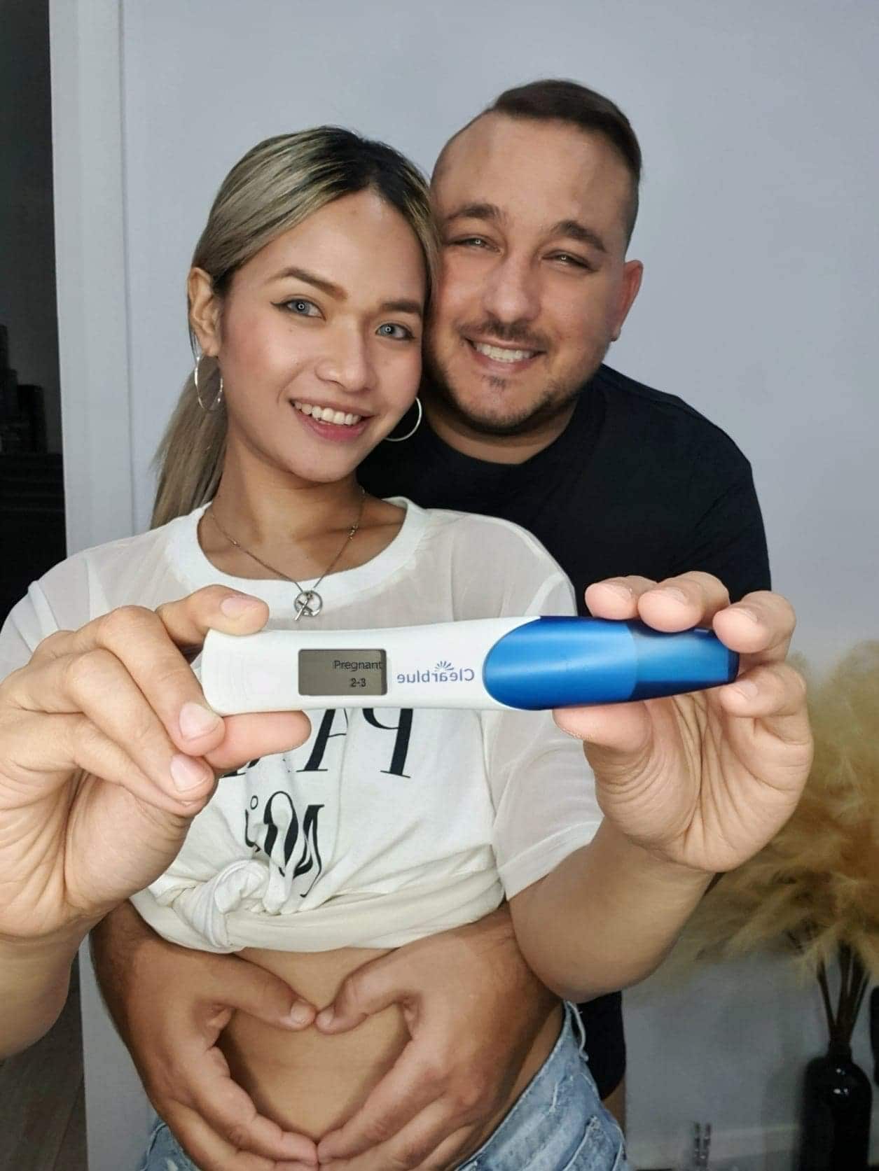 Blessa de Maria will be a mum for the first tme.