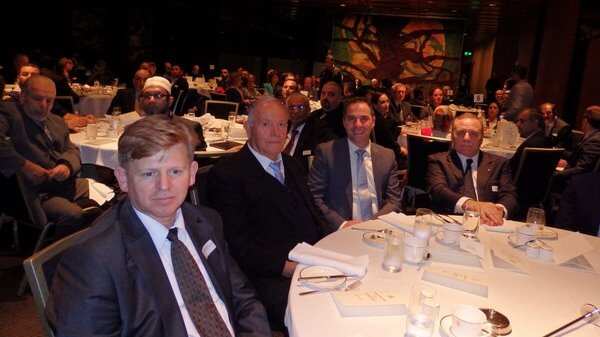 Jasmin ef Berkic na iftaru koji je piredio premijer NSW Mike Baird