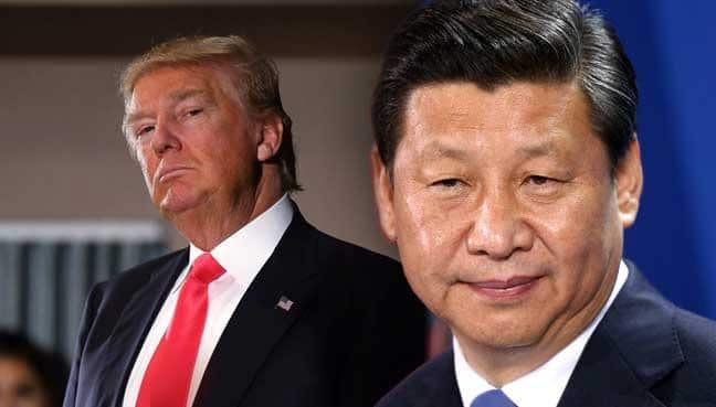 Presidents Trump  & Jinping