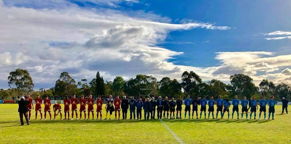 Preston Lions FC and Sysneham Park FC