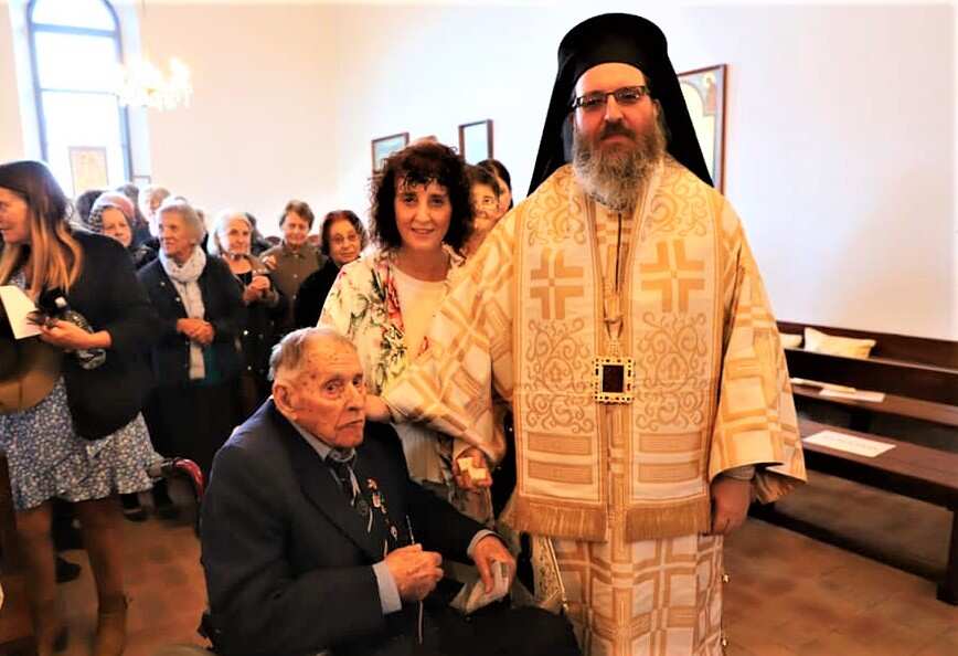 Western Australia's Greeks grief the death of Battle of Crete veteran Richard Norm Eaton. 