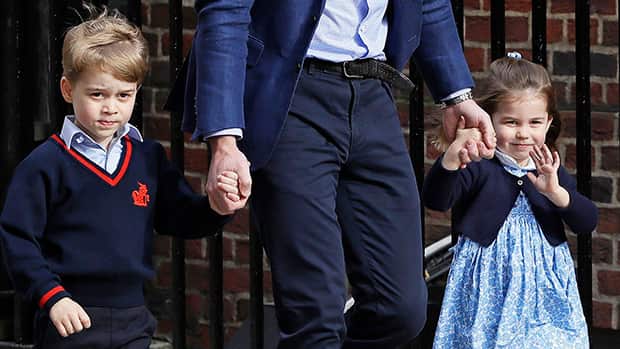Prince George and Princess Charlotte