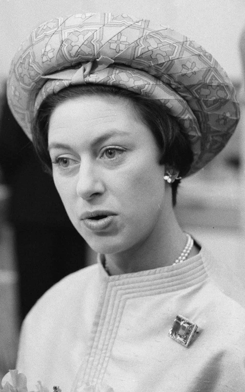 Princess Margret, Queen Elizabeth II's sister.