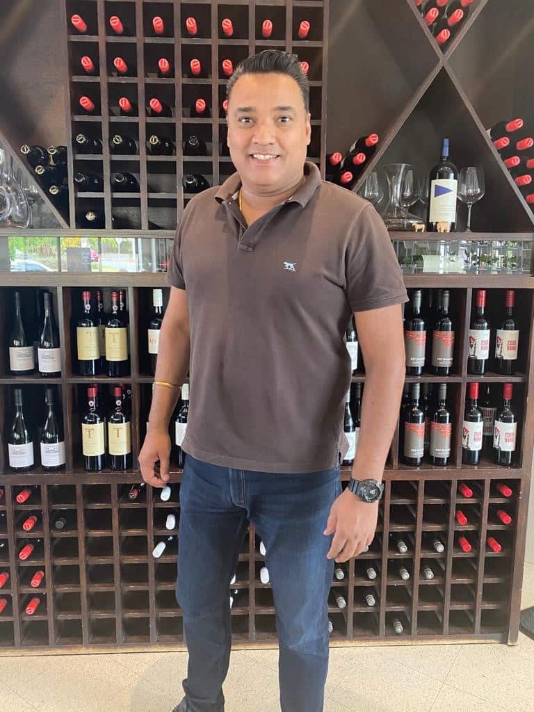 Pritpal Sandhu is the owner operator of an Italian restaurant in Templestowe, 16 km north-east of Melbourne 