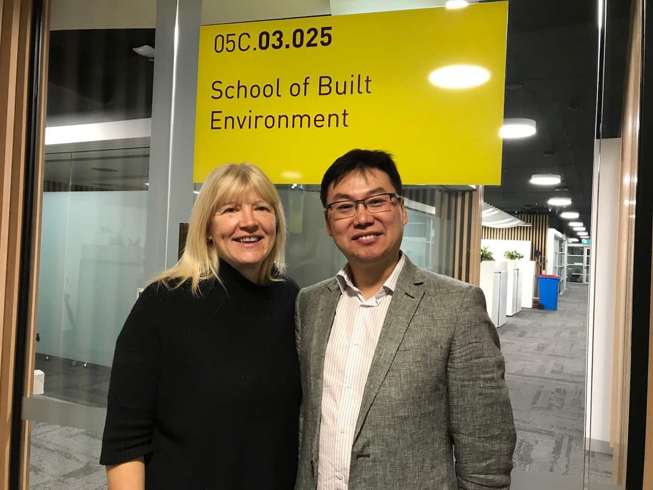 Professor Sarah Wilkinson and Professor Song Shi