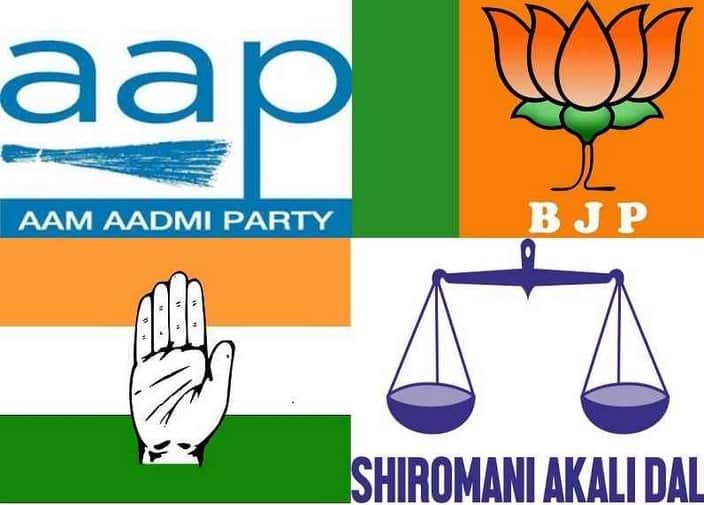 The major parties in the fray in Punjab