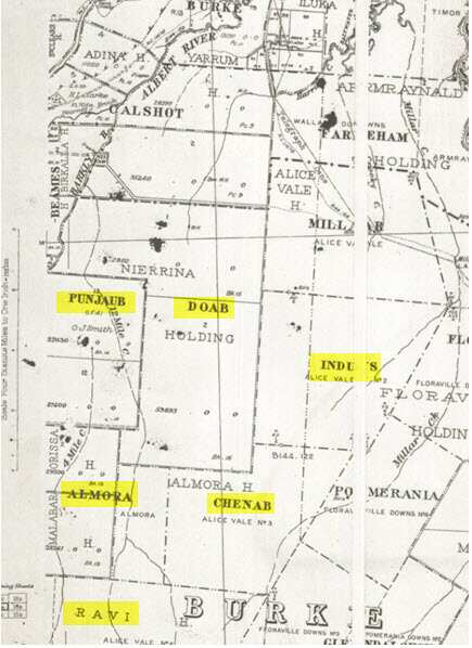 Punjaub and adjoining properties in 1929 records