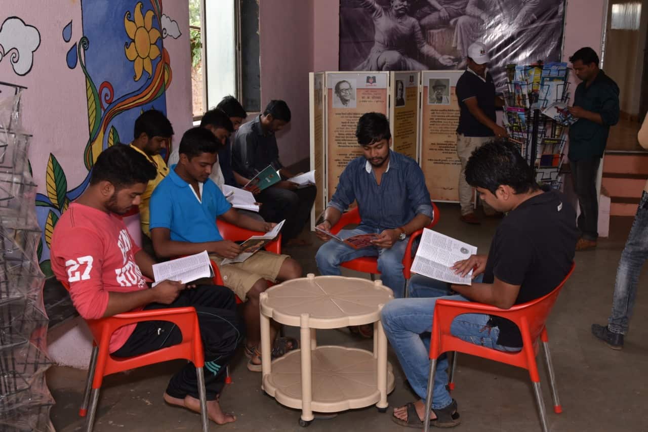 Tourist in Bhilar Pustak Village  