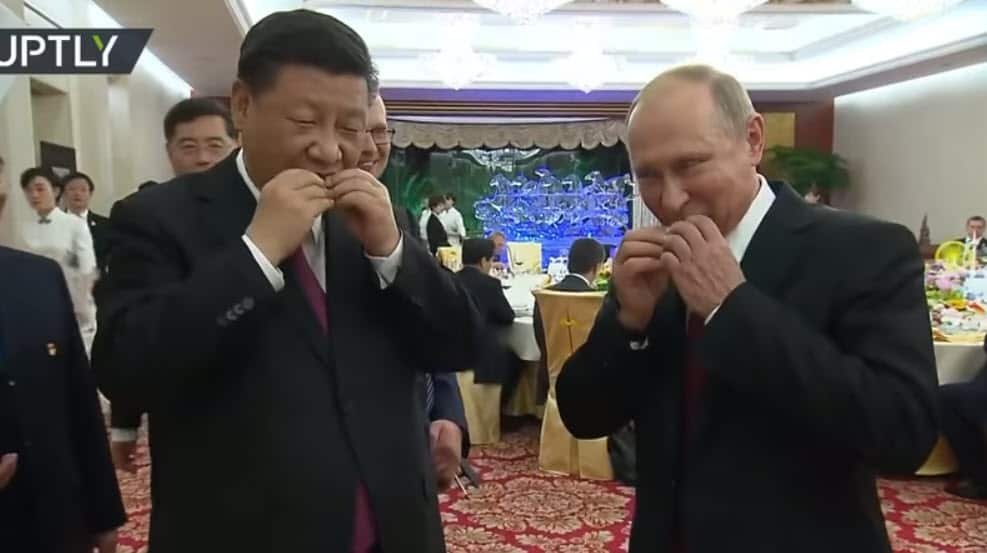 Putin Tianjin,China visit 2018