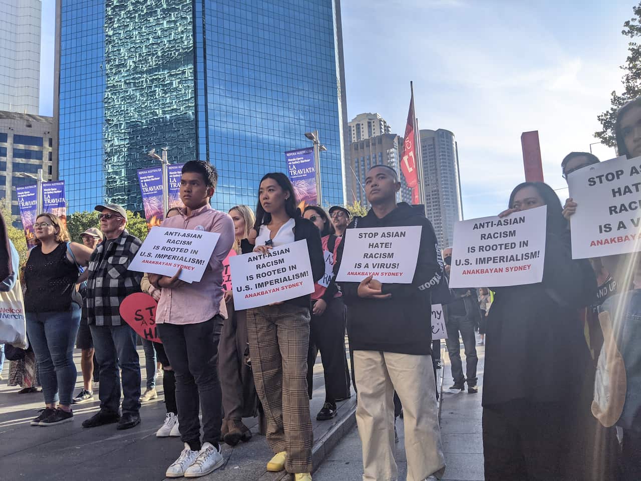 悉尼举行停止仇恨亚裔集会（#StopAsianHate）