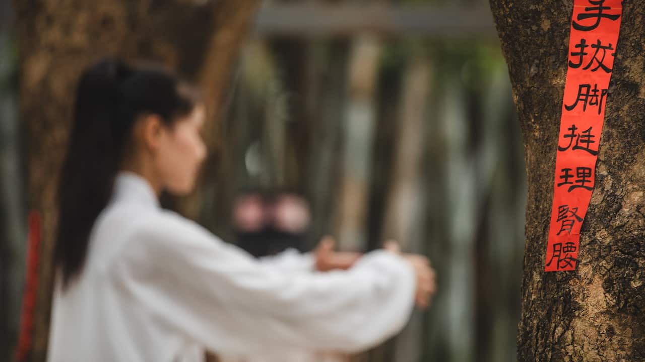 Chinese meditation qigong