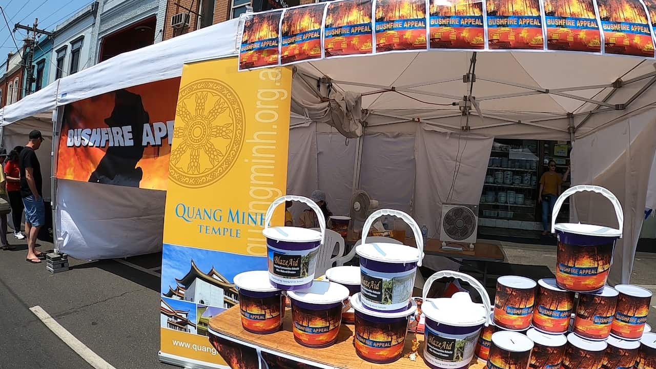 Bushfire Appeal của chùa Quang Minh