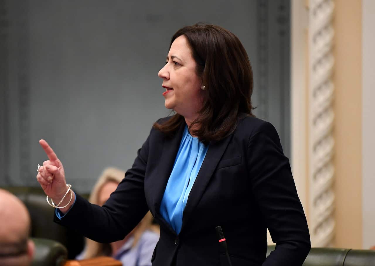 Queensland Premier Annastacia Palaszczuk (file image)